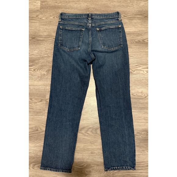 GAP Cheeky Straight High Rise Jeans 29/8R Dark Wash Denim Streetwear Timeless - Picture 2 of 6